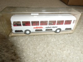 Vintage HO Scale Wiking Marklin White Bus NIB #2 - $24.75