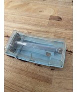 Vintage Lady Gillette Blue Starburst Double Edge Razor &amp; Original Case - $555.79 MXN