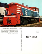 Train Railroad Belt Railway of Chicago 534 Bicentennial EMD MP15 Postcard - £7.38 GBP