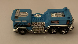 Hot Wheels 5 Alarm Blue Fire Engine Truck Diecast Car - $10.00