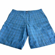 rip curl hammersmith walkshort blue plaid Preppy Surfer Golf Shorts Size 38 - $19.79