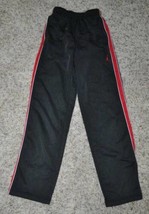Boys Sweatpants Nike Jordan Jumpman Black Red Side Striped Track Athleti... - $11.88