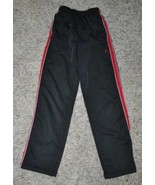 Boys Sweatpants Nike Jordan Jumpman Black Red Side Striped Track Athleti... - £9.28 GBP