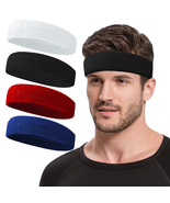 Sweat Bands Headbands for Men Women, Cooling Headband Pack of 4 Workout ... - €25,81 EUR