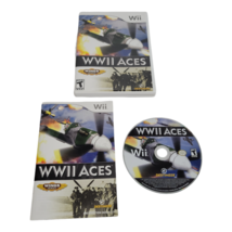 WWII Aces Nintendo Wii 2007 Destineer Simulation Flight Combat Game - £7.67 GBP