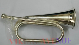 New EXCELLENT ARMY BUGLE + FREE HARD CASE+MOUTHPIECE -Silver Scout for P... - £65.63 GBP