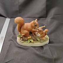 Vintage Ceramic Marks &amp; Rosenfeld Squirrels Figurine - £14.94 GBP