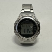 Rare vintage CASIO Wave Ceptor WV-56H Atomic watch - EXCELLENT - £23.49 GBP