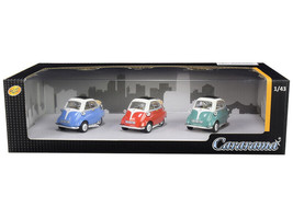 BMW Isetta 3 piece Gift Set 1/43 Diecast Cars Cararama - £27.92 GBP