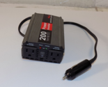 Whistler 200 Watt Power Inverter 12v To 115 AC 2-Outlets Fan - $16.64