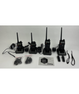 4 x BAOFENG UV-5R 8W Dual Band Two-Way Radio Black w Battery + Short / T... - $171.16 CAD