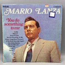 Álbum De Vinilo LP Vintage De Mario Lanza You Do Something To Me - $19.78