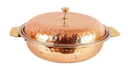 Steel Copper Donga with Lid &amp; Spoon - £61.11 GBP