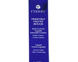 By Terry Terrybly Velvet Rouge Liquid Lipstick 1 Lady Bare 0.07 Oz - $24.39