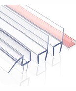 FCSOTSPS Shower Door Seal,4 PCS 3/8&quot; x 77&quot; Frameless Glass Shower Door S... - €76,75 EUR