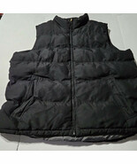Vintage Original Weatherproof Black Puffer Vest Mens Size XXL Zip Pocket... - €16,80 EUR