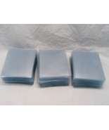 (293) Premium Clear Standard Size Trading Card Sleeves Unbranded 2.5&quot; X ... - $364.28 MXN