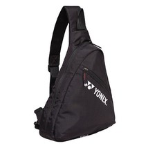 YONEX 25S/S Badminton Sling Bag Sports Tennis Racket Casual Bag Black 259BA003U - £47.75 GBP