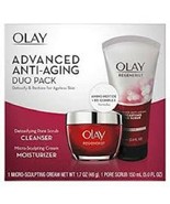 Olay Regenerist Advanced Anti-Aging Cleanser and Moisturizer Duo Pack $1... - £15.49 GBP