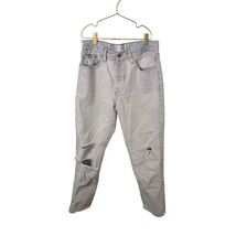 FRAME Le Original Distressed Jeans Light Wash Denim Size 28 Rips - $18.99