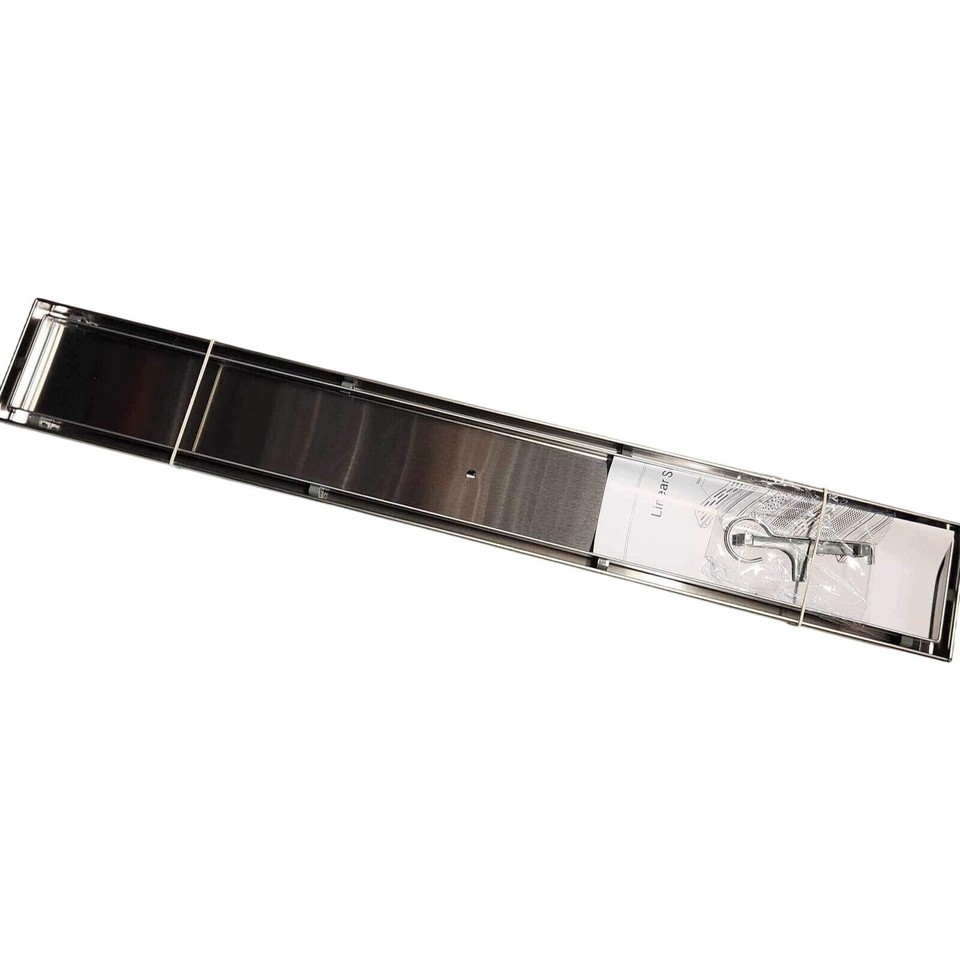 Signature Hardware 404973 Cohen 24" Linear Tile-In Shower Drain - Brush ... - $155.90