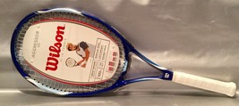 Wilson Aggressor 100 Adult Tennis Racquet - Length: 27" - Grip Size: 4 3/8" NEW - £25.92 GBP