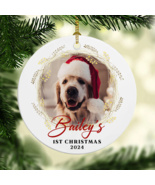 Dog Ornament, Personalized Christmas Ornaments, Custom Photo Gift - €9,61 EUR