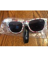 Adore Me Sunglasses Red Green Blue Floral Accent Pattern New With Tag - $11.86 CAD