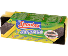 Spontex GRIFFMAX Set of 2 sponges / scourers  -FREE SHIPPING - £7.00 GBP