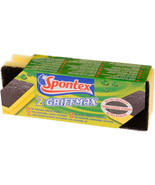 Spontex GRIFFMAX Set of 2 sponges / scourers  -FREE SHIPPING - £6.98 GBP