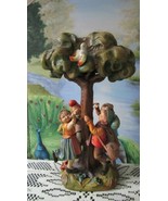 ANRI Hand Carved Italy SCULPTURE  Ring Around the Posey 11.5&quot; - $408.68 CAD