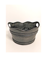 Rogers And Bro. Triple Plate 042 Round Bucket Black With Edge Handles - ... - $21.33
