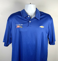 Sid Dillon Chevrolet Embroidered Polo Golf Shirt Mens Large Nike Dri Fit... - $28.66