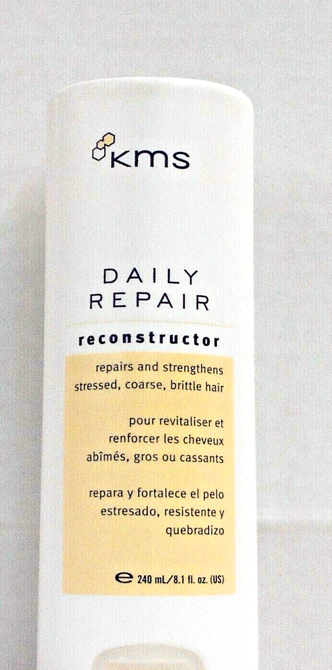 (Lot of 2) ~ KMS DAILY REPAIR RECONSTRUCTOR For Stressed / Brittle Hair  8.1 oz. - £19.18 GBP