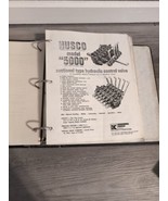 Husco model 5000 Service Parts Manual Binder Hydraulic Control Valve Book   - $95.79