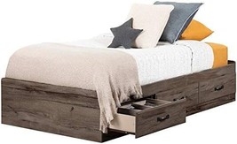 Fall Oak Twin Mates Bed By South Shore, Ulysses. - $291.94