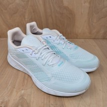 adidas Womens Sneakers Sz 11.5 M Duramo Sl Parley Running Shoes Blue White - £36.24 GBP