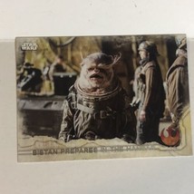Rogue One Trading Card Star Wars #88 Bistan Prepares In The Hangar - £1.54 GBP
