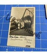 rppc postcard Bridge Over Suwannee River Florida Family Portrait 1912 - $10.79