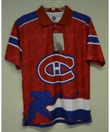 Klew Youth NHL Montreal Canadiens Logo Polo Shirt Sz XL 18 NWT Red Blue ... - $29.77 CAD