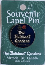 The Butchart Gardens Victoria BC Canada 1&quot; Souvenir Lapel Pin, New - $5.95