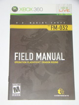 XBOX 360 - OPERATION FLASHPOINT: DRAGON RISING (Replacement Manual) - $12.00