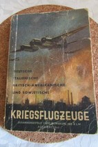 1943 WW2 German Airplane ID book KRIEGSFLUGZEUGE - £16.86 GBP