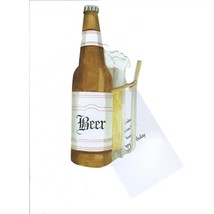 Beer Bottle Happy Birthday Greeting Card for Him - £7.21 GBP
