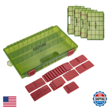 Goture Fishing Tackle Box Organizer - Transparent Fishing Organizer Box ... - $69.16