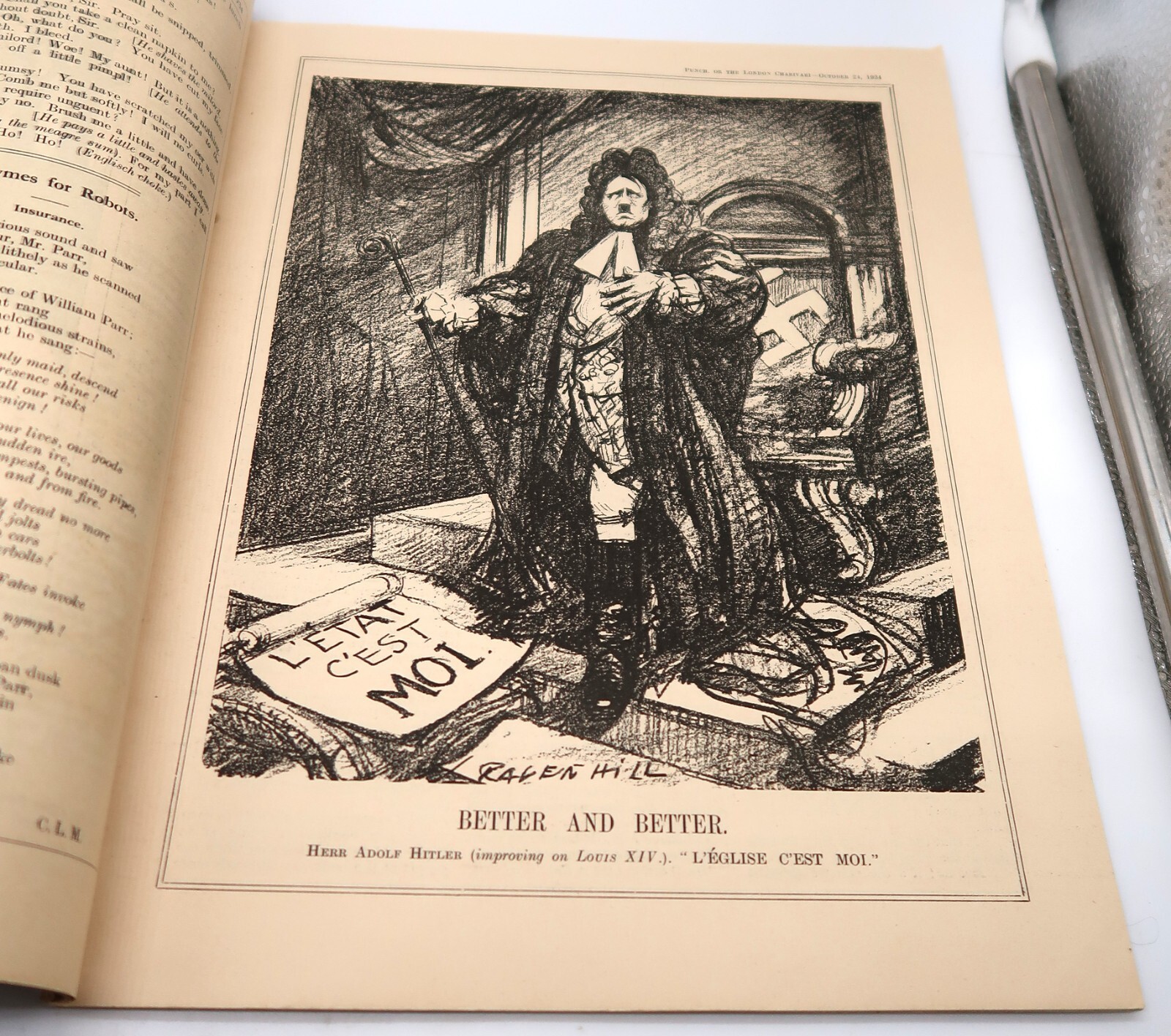 Punch Magazine October 24,  1934 Item image 10