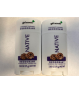 2-NATIVE GIRL SCOUTS COCONUT CARAMEL DEODORANT 2.65 OZ NEW - £14.12 GBP