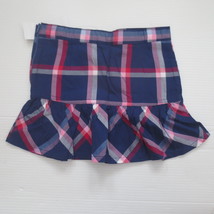 Gymboree Navy Plaid adjustable skirt with pocket - Size 5 -  NWT - $5.99