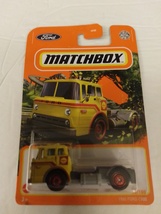 Matchbox 2022 #063 Yellow 1965 Ford C900 Shell Oil Truck MBX Highway Series MOC - $14.99