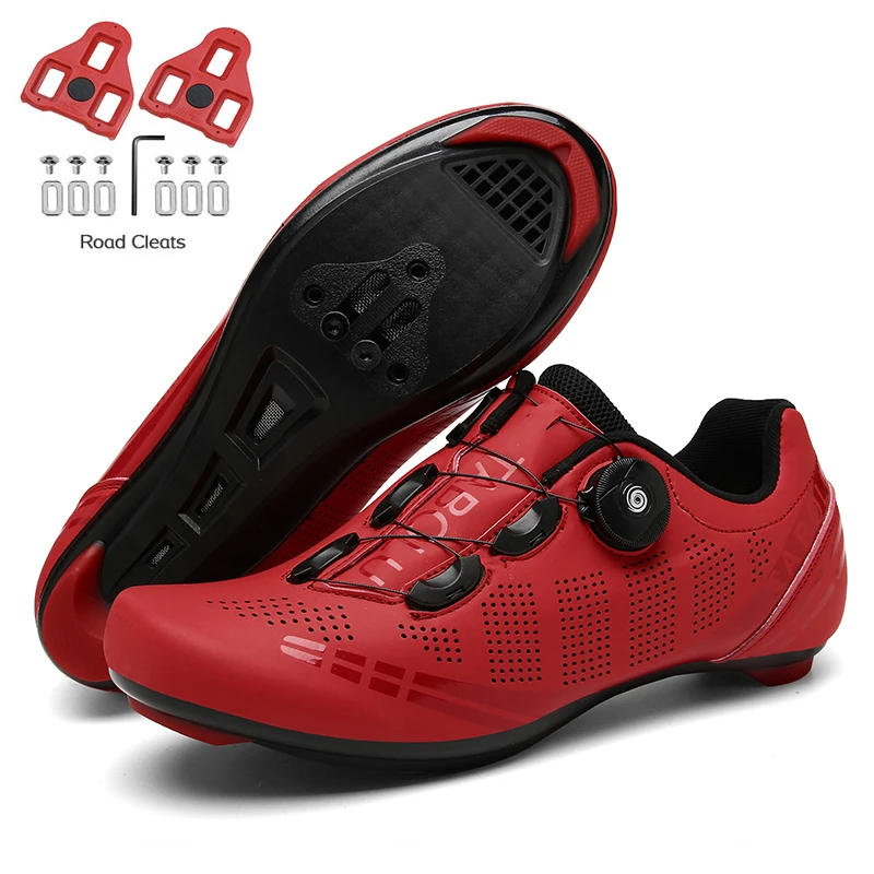 Cycling Sneaker Mtb Men Fashion  Mountain Bi Shoes Women Speed  Flat Road Bike B - £154.81 GBP